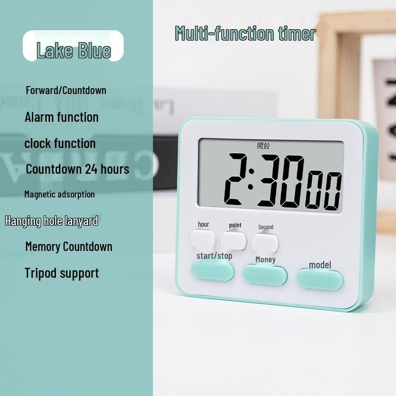 Kids' Kitchen Timer & Alarm Clock for Baking & Study