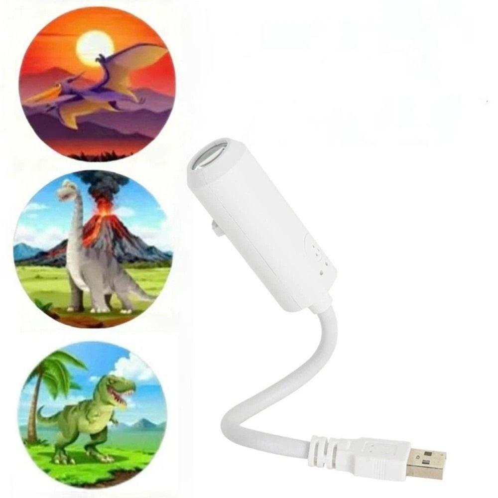 High-definition Galaxy Projector USB Powered Starry Sky Lamp Clear Image Star Projector Car Decor