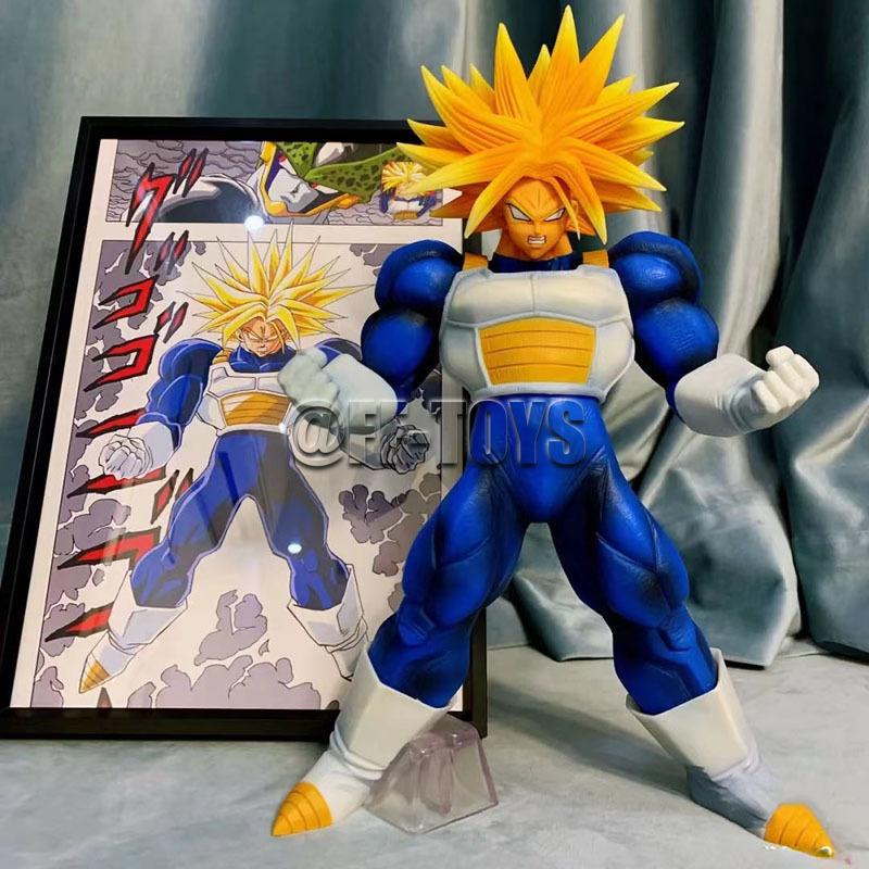 In Stock 25cm Anime Dragon Ball Z Super Trunks Action Figure PVC Super Saiyan Gotenk Figures Collection Figure Toy For Kids Gifts