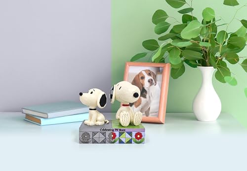 JIM SHORE 1950s Snoopy & Today's Snoopy 6016274