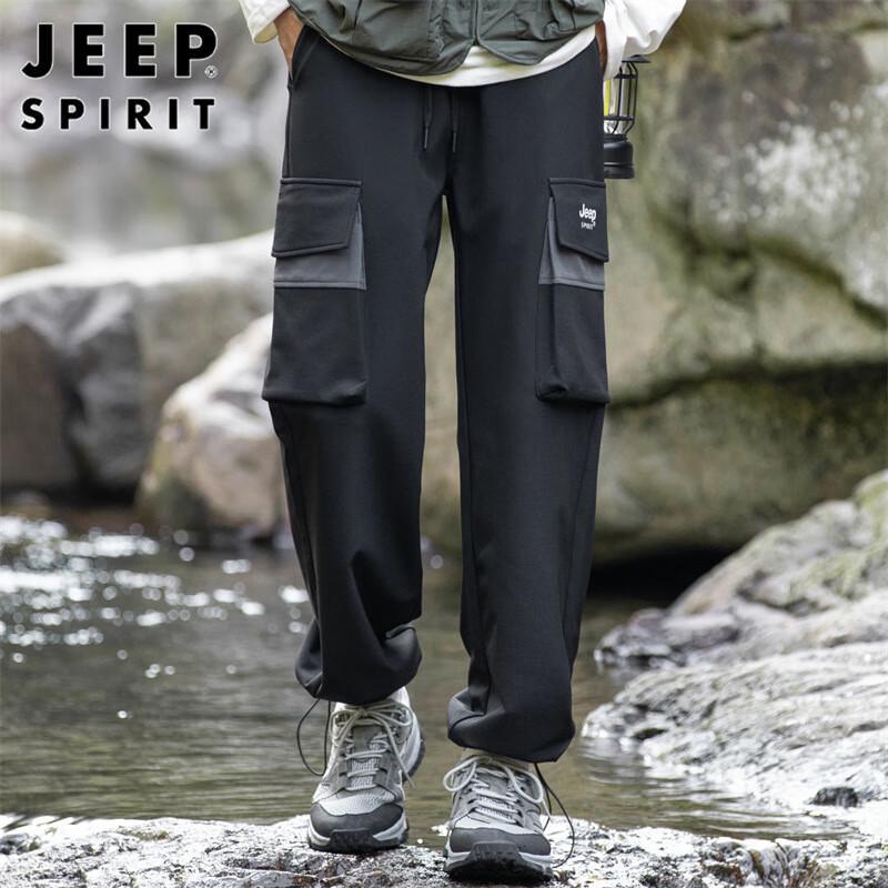 JEEP SPIRIT Men's Straight Leg Cargo Pants
