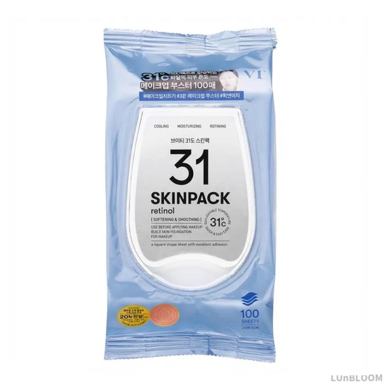 

VT Cosmetics Smooth 31° Skin Pack (100 Sheets)