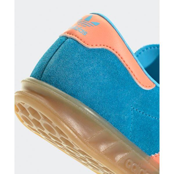 adidas Originals Hamburg Weiche Bequeme Niedrige Skate-Schuhe Damen Sneaker Blau JS0682