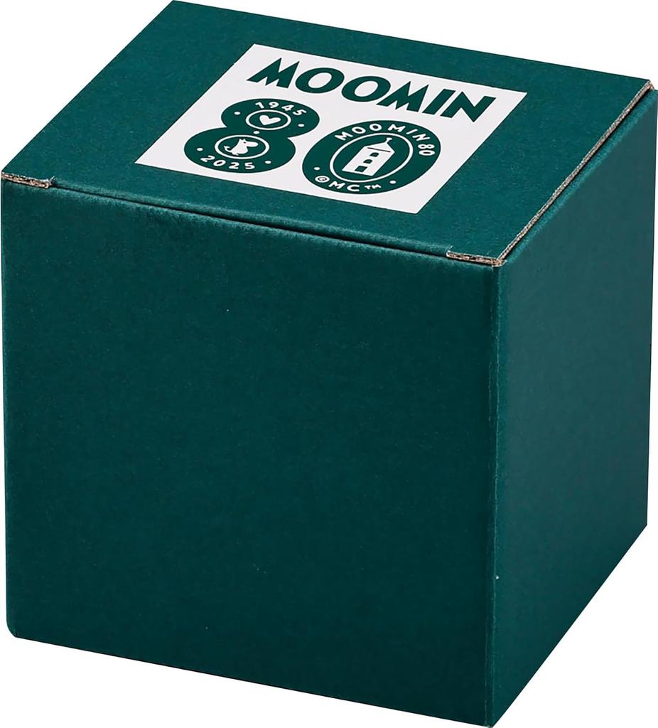 Moomin 80th Anniversary Breakfast 10x8cm Monochrome Comet Cecera Made in Yamaka Mug, 300ml, Diameter, Design, White, Inglaze, Japan, Shoten, MM9402-11