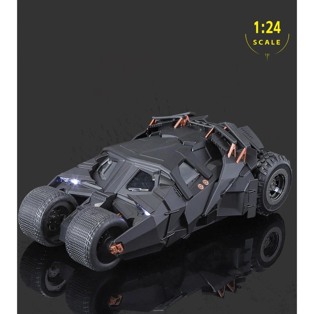1/24 BAT Batmobile Tumbler Alloy Car Diecasts & Toy Vehicles Car Model Miniature Scale Model Car Toys for Children