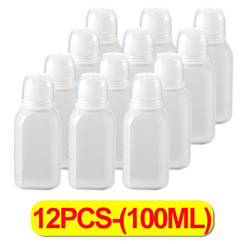 12-1PCS Squeeze Condiment Bottle Plastic Mini Sauces Dispenser For Jam Salad Dressing Storage Container Household Kitchen Gadget