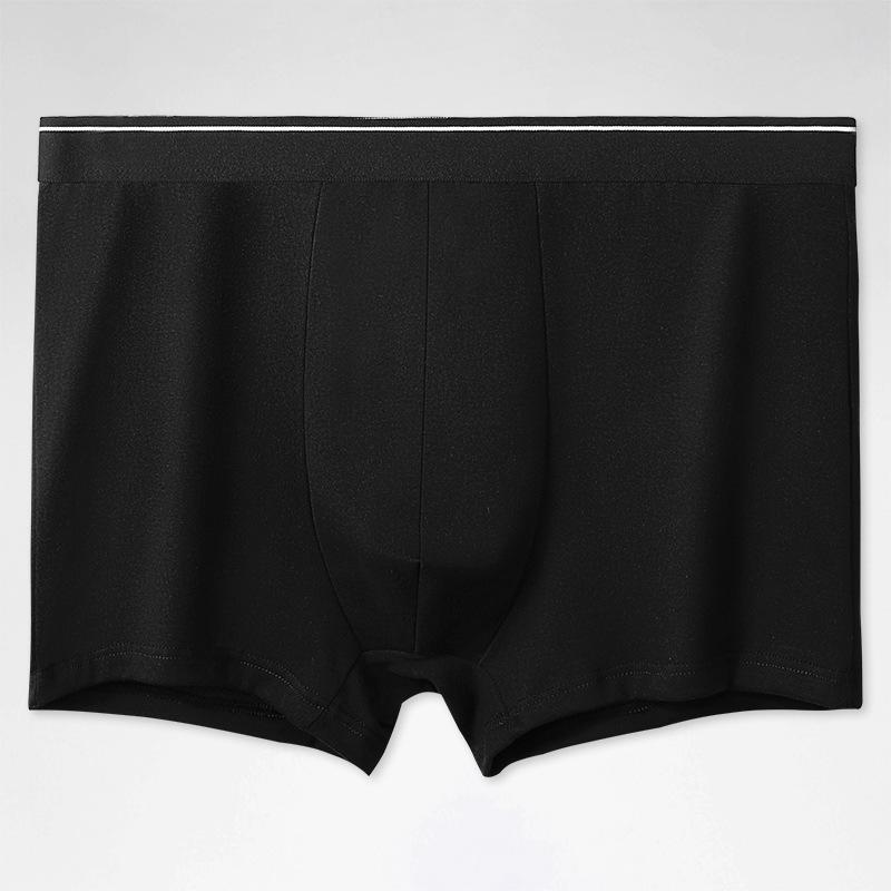 "Stollang Men's Pure Cotton Striped Boxers: Breathable & Comfortable Underwear for Middle-Aged & Elderly"
