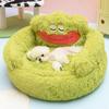 Cute Cartoon Monster for Small Dogs Warm Plush Pet Beds Cat Beds Medium Dog Bed Mat Pets Kennel Washable Puppy Kitten Mattress