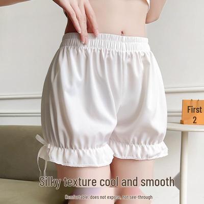 Pantalones de Calabaza de Seda de Hielo Anti-Exposición de Verano con Lazo