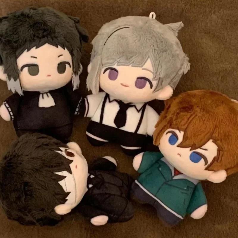 10cm Dazai Osamu Plushine Bungo Stray Dog Plush Toy Ryunosuke Akutagawa Stuffed Nakahara Chuya Starfish Doll Birthday Gifts Toy
