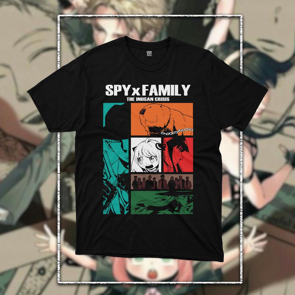 SPY X FAMILY Anime Print Men Cotton T-shirt Casual Cotton High Street Harajuku Short Sleeve Male Female Clothing High Quality Top Tee
