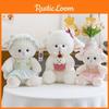 Skirt Cute And Hand Held Cake Lamb Cartoon Animal Plush Toy For Kids Gift