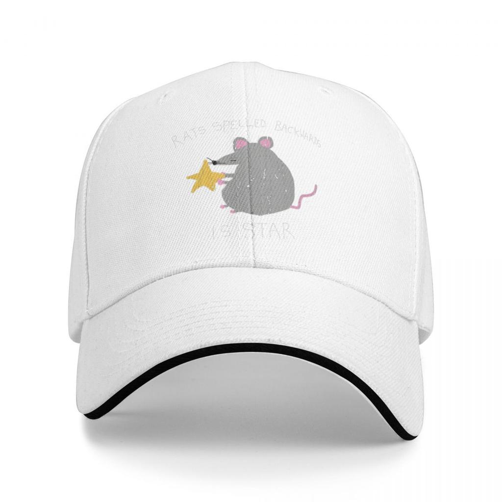 Baseball Caps Rats Spelled Backwards Is Star Funny Rat Meme Trendy Casquette Unisex Women Casual Summer Hats