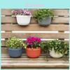 Unique And Stylish Wall Hanging Flower Pot For Garden Fence Or Balcony Decor