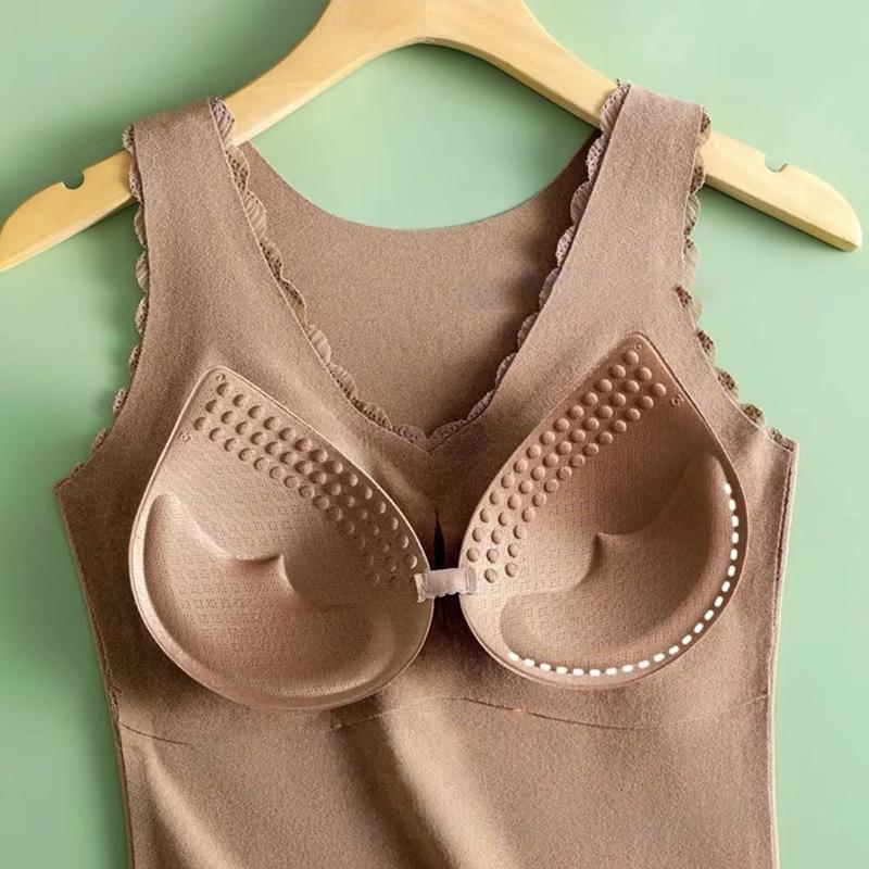 Bras for Woman Wireless Underwear Sleep Bralette One Piece Solid Color Brassiere Light and Thin No Wire Seamless Vest Keep Warm