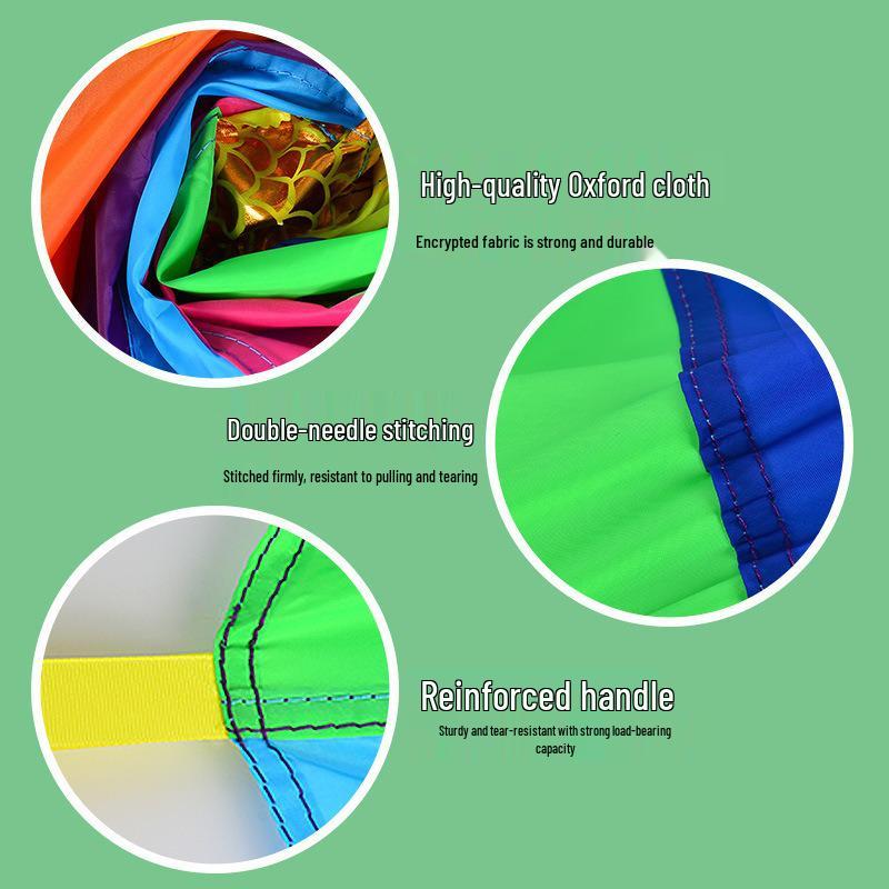 Rainbow Umbrella Early Education Outdoor Parent-Child Toys and Sports Equipment for Kids