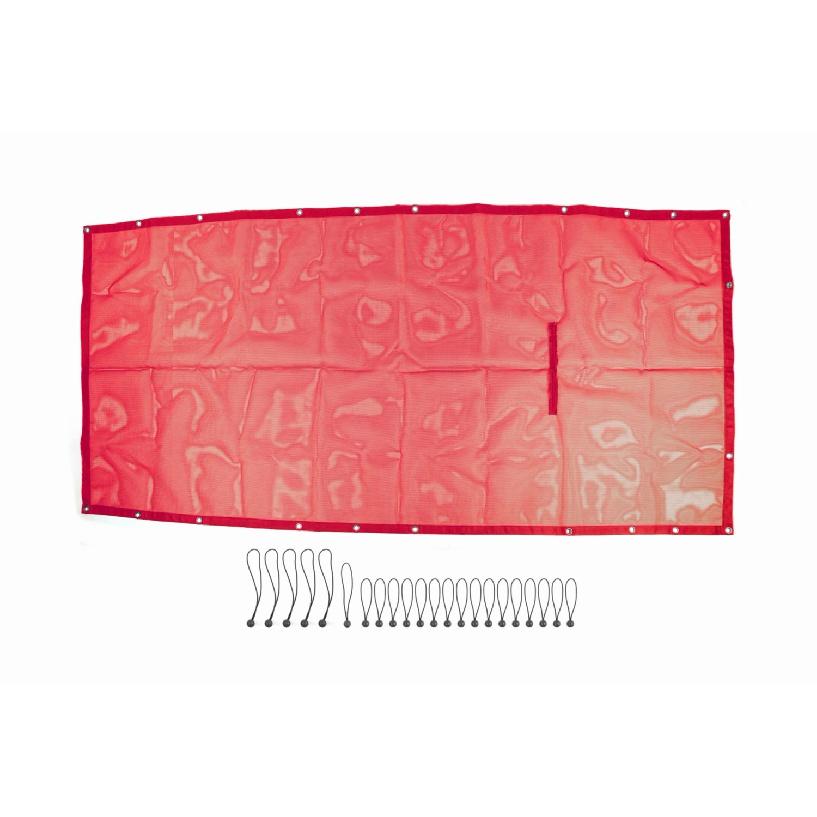 Car Roof Mesh Top Sunshade Cover Anti UV Sun Shade Protection Insulation Net for Jeep Wrangler JL 4 Doors 2018-2023 Accessories