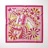 Luxury Design 70*70cm Horse Print Silk Square Scarf Women Soft Satin Hairband Neckerchief Hijab Headband Foulard Gift