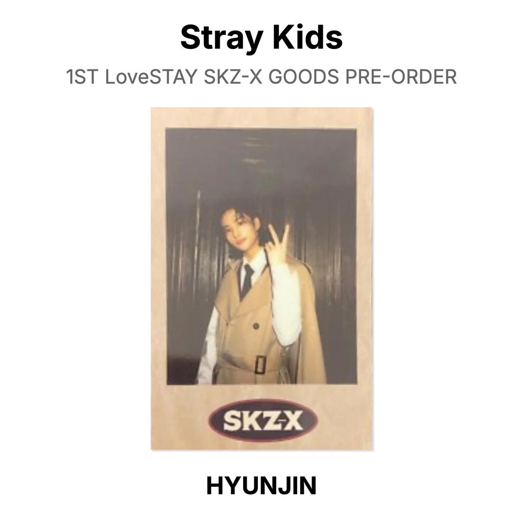 Stray Kids 1ST LoveSTAY SKZ-X GOODS PRE-ORDER Official Photocard