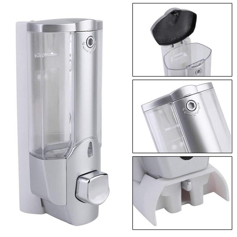 350 ml Soap Dispenser Wall Mounted Shower Head Shampoo Dispensers with Lock For Bathroom Soap Dispenser | Liquid Soap Dispensers