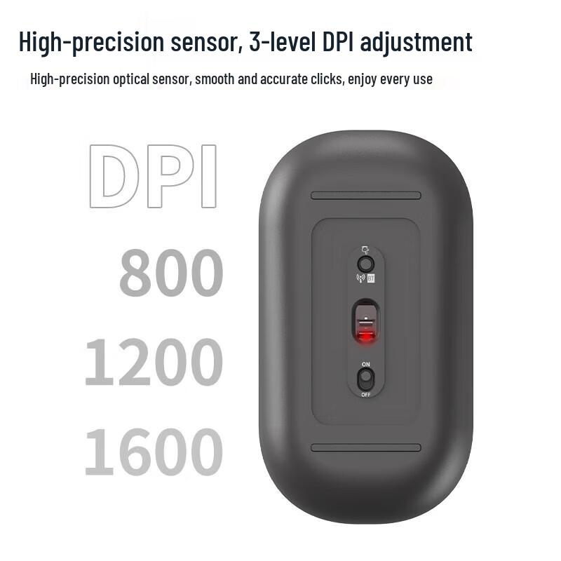 Lenovo M232 Dual-Mode Silent Wireless Mouse