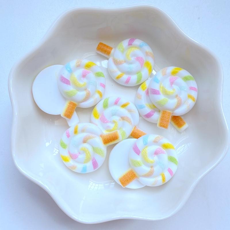 20Pcs New Resin Mini Little Candy Series Flat back Cabochons Scrapbooking DIY Jewelry Craft Decoration Accessories