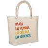 Beach Bag - PLANETEE - Maia Goddess Legend Vintage - Insulated - Cotton - Beige