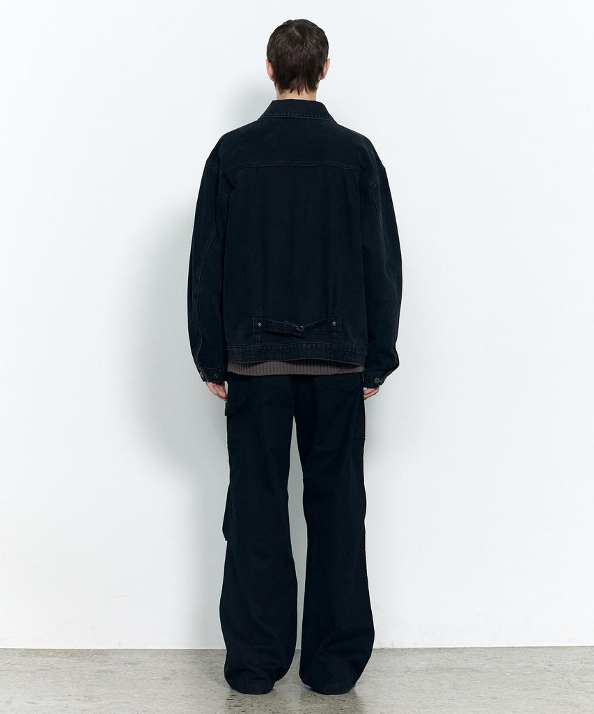 Insilence Type-1 Denim Jacket Washed Black