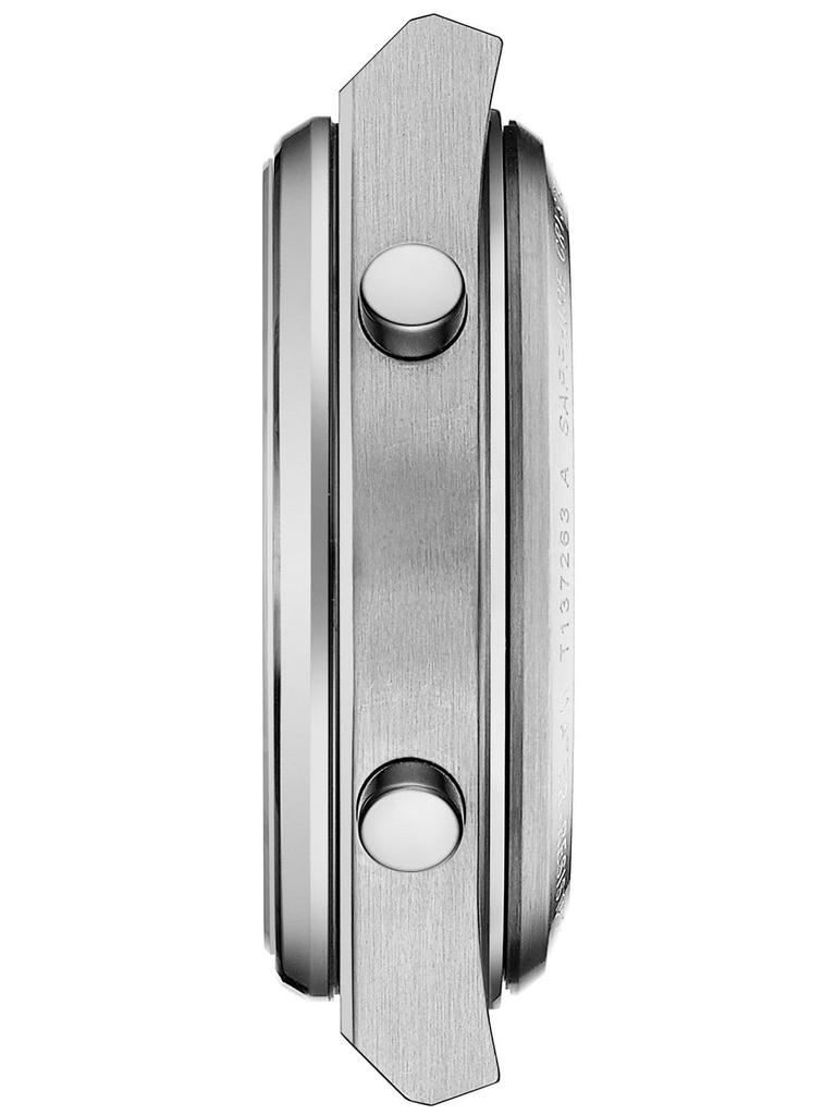TISSOT PRX Digital 35mm Unisex Watch with Silver Dial and Bracelet (T1372631103000) [Official Import]