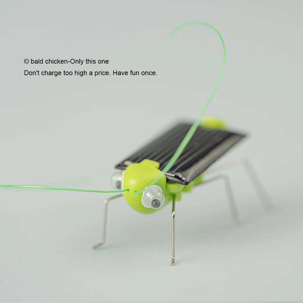 Solar Simulation Insect Grasshopper Toy Puzzle Children Selected Gift Gift Boys And Girls Science Education Funny Moving Toy Kid