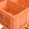 vidaXL Pflanzgefäß für Kräuter 80x60x80 cm Massivholz Tanne