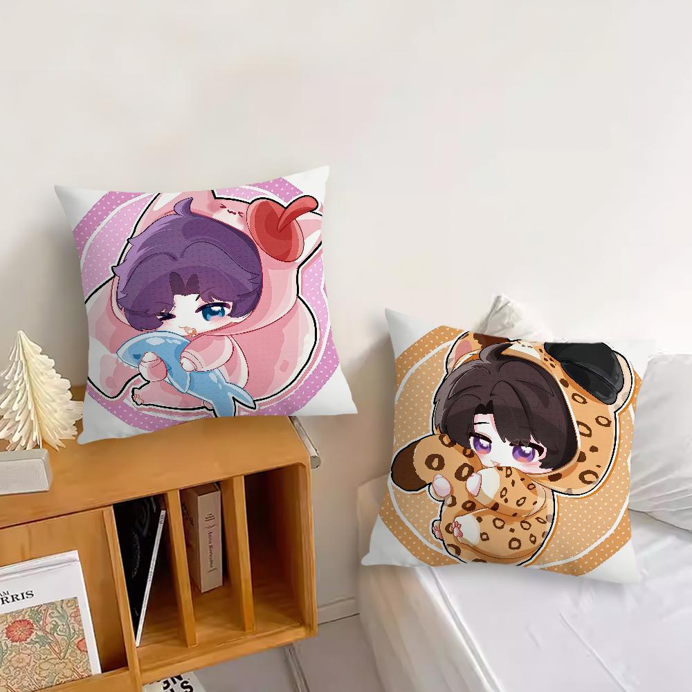 Love and Deepspace Merry pajamas cushion cover Pillow Cover Decoration Room Home Sofa living Office Car Nordic Simplicity
