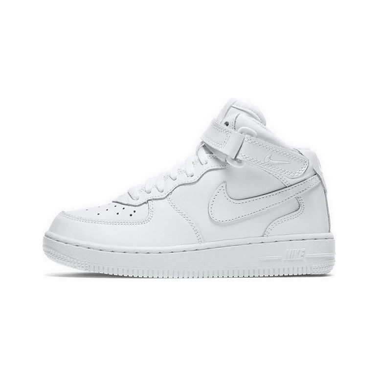 

Белые детские кроссовки Nike Force 1 Mid PS 314196-113