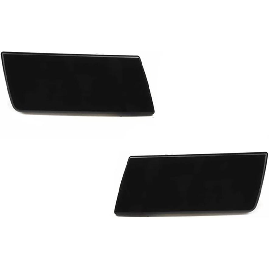 LED Front Bumper Side Marker Lights Smoke Lens/White Light, Compatible with Chrysler 300 300C Models 2005-2010, Front Fender Marker Lamps