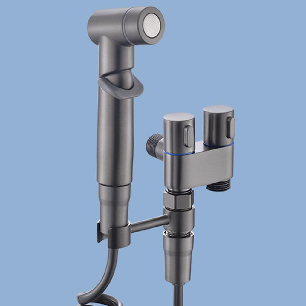 Eckventil-Toilettenspritzpistole mit Dual-Control-Handgerät