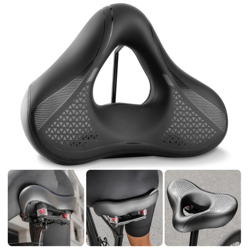 Bicycles Saddles Shockproofs Hollow Breathable Bicycles Saddles Cycling Cushions Thicken Comfortable Road Bike Seat Pad