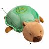 Soft Capybara Plush Toy Collection Turtle Animal Doll Capybara Turtle Plush Pillow  Children Gift