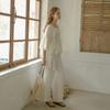 Peulaudeumali Pm_Tie Waist Lounge Pants_White