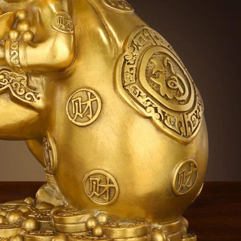 1pc Chinese Style Metal Monkey Ornament Zodiac Monkey Ornament Living Room Home Decor Housewarming Gift Feng Shui Accessories