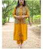 Beautiful Women Designer Kurta Pant Jacket Set Indian Bollywood Top Tunic Kurti Dress