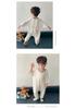 Boys' Spring & Autumn Modal Pajamas - Short-Sleeve Cartoon Sleep Bag for Baby Boys