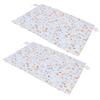 2PCS Simple Style Sunshade Curtain Adjustable Car Side Window Curtain Cute Car Curtain with Suction CupType 2