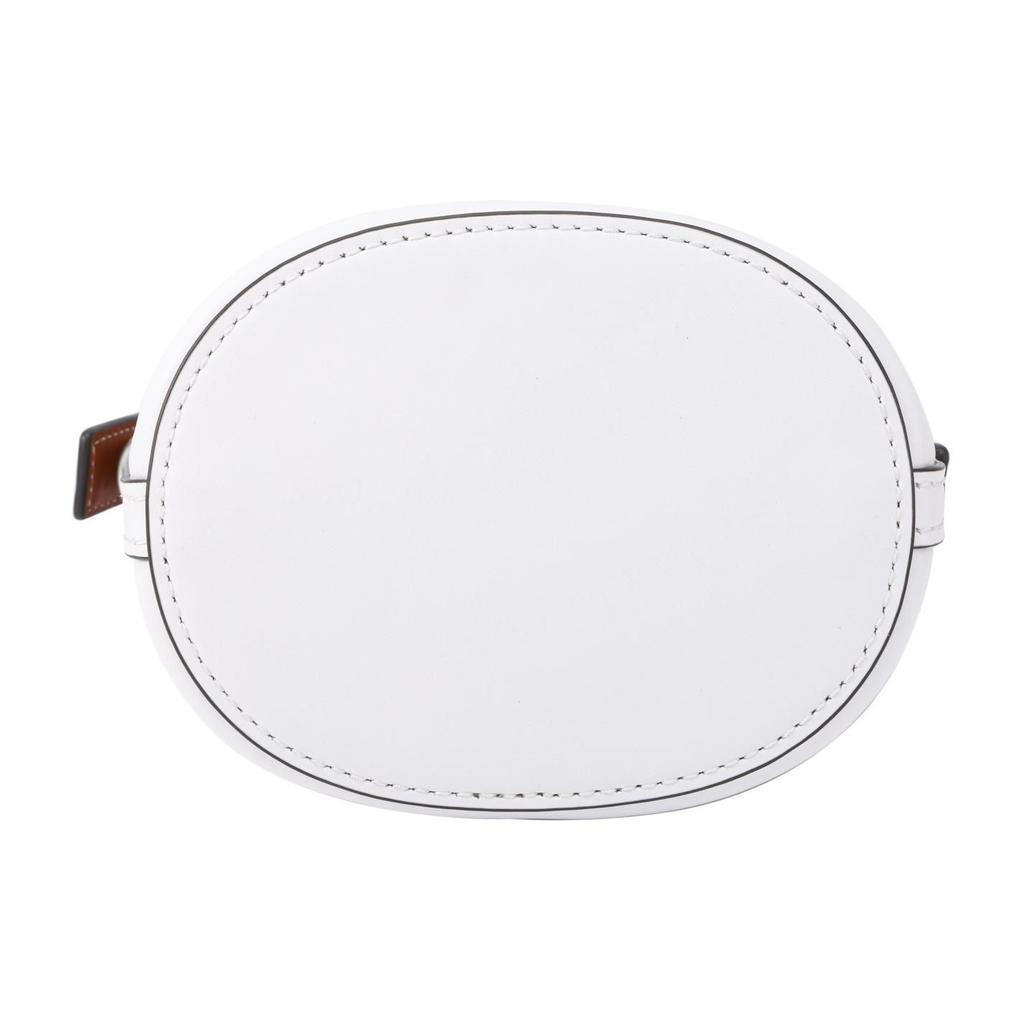 Tory Burch T Monogram Quilted Drawstring Bucket Bag Women Bags Pearl-Blue 149178-400