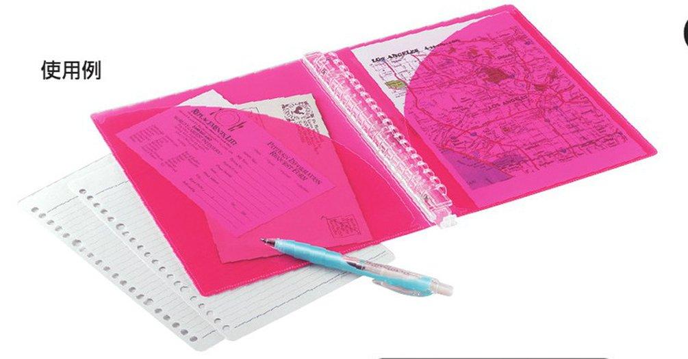 KOKUYO 26 Maximum 65 Model Loose-Leaf Binder, Campus, B5, Holes, Sheets, Transparent, RU-AP711T