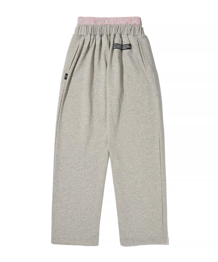 FIELDMANUAL Trunk Sweat Slacks Light Gray