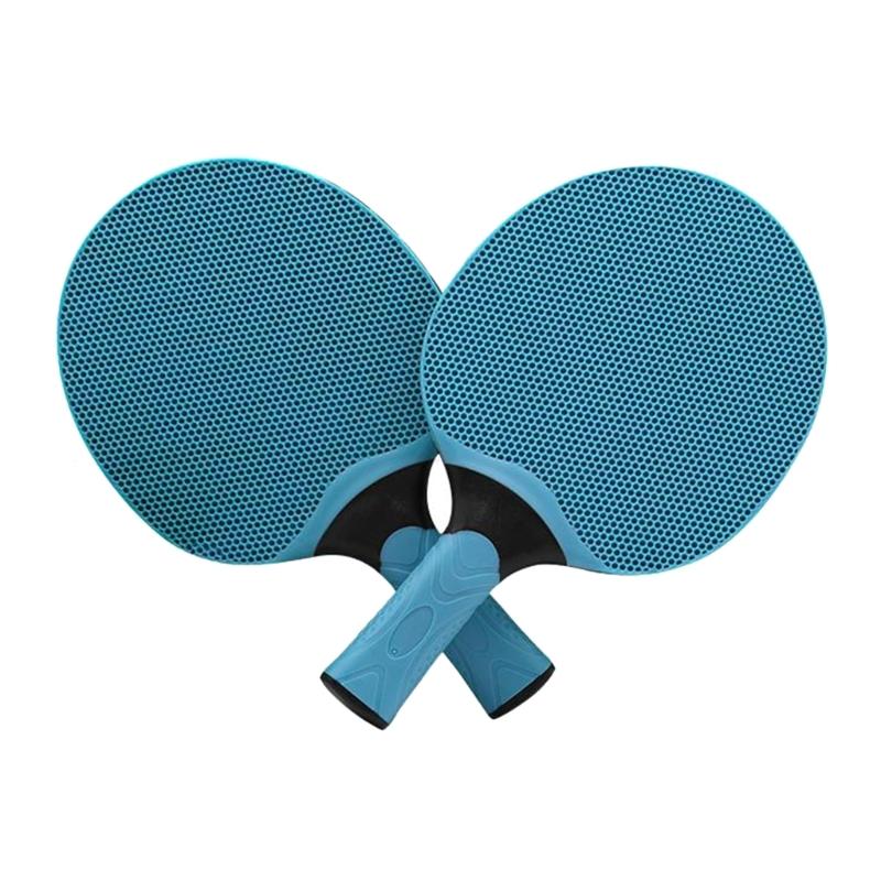 Comfortable Grip PingPong Paddle Portable Table Tennis Paddle Rubber Table Tennis Rackets for Indoor Outdoor Play