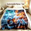 Altri Design Simili Tema Coperta Personalizzata Nome e Testo Personalizzati Morbida Calda Coperta da Divano Decorazione per la Casa