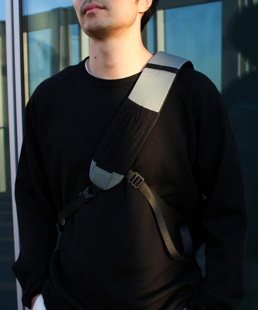 Snow Peak Anywhere Multi Shoulder Bag Shoulder Crossbody Black SB-26SU001, Bag, Bag, Men's/Women's,