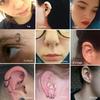 1 Stück G23 Titan Gelenk Segment Nasenring 16g & 14g Brustwarzen Clicker Ohrknorpel Tragus Helix Lippenpiercing Unisex Modeschmuck