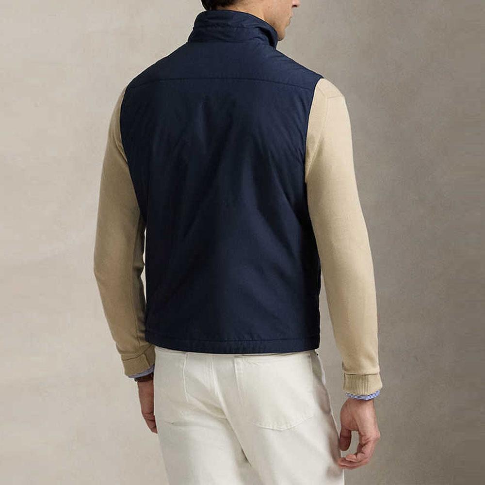 Polo Ralph Lauren Polo Pony Embroidered Zipped Vest MNPOOTW1N220216-410